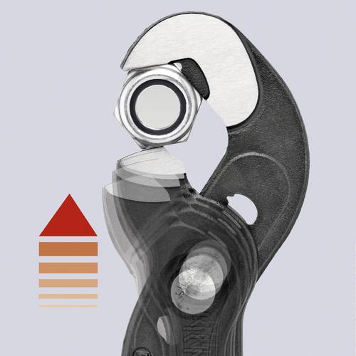 Knipex Raptor 87 41 250 Zangenschlüssel 32mm 25cm
