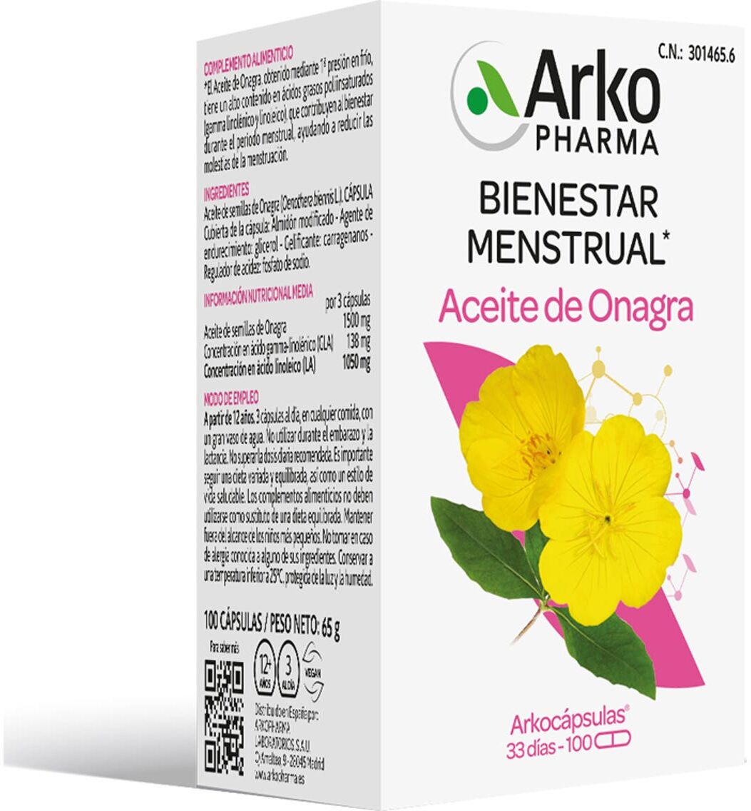 Arkopharma Arkocápsulas Aceite de Onagra 100caps