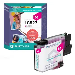 Kompatibel für Brother MFC-J 4550 DW (LC-527M) Druckerpatrone Magenta