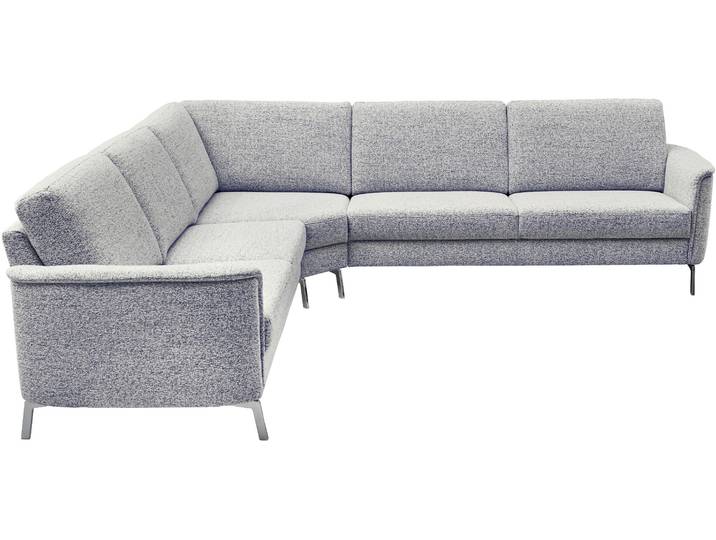 Ecksofa HOME AFFAIRE Solvaro, optional motorischer Sitzvorzug, Breite 283 cm , grau (navy), B:283cm H:85cm T:263cm, 76% Polyacryl, 24% Polyester, Sofas, Ecksofa, Saugroboter-tauglich, hochwertige Details & sorgfältige Verarbeitung