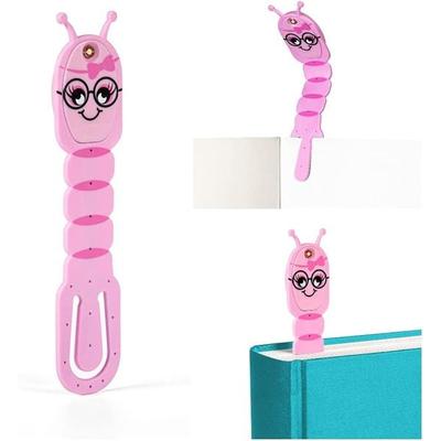 Bookworm Flexilight Pink – 2-in-1 LED-Leselicht & Lesezeichen