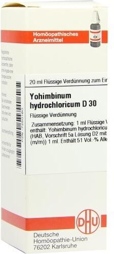 DHU Yohimbinum hydrochloricum D30 Dilution