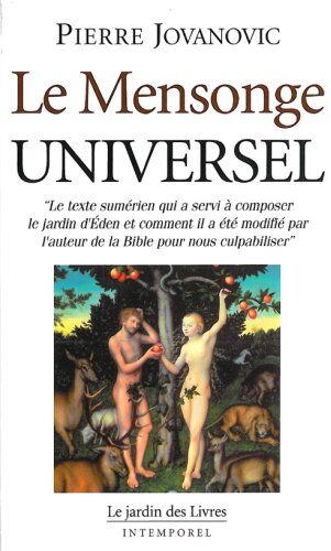 Pierre Jovanovic - Le mensonge universel - Preis vom 11.10.2026 15:43:13 h