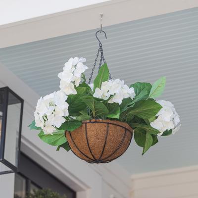 Celestial At Home Faux Floral Hanging Basket