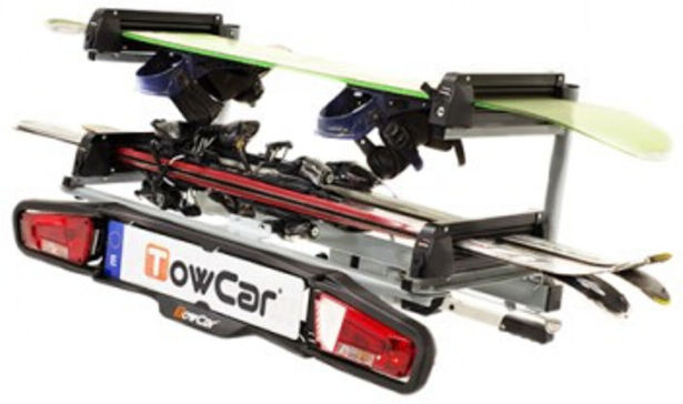 France Attelage Porte-Skis Aneto sur rotule attelage