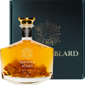 Rum arrangé Blard - Letchi - Moon Stone - Mit Etui - 0.7L Ile de la Réunion
