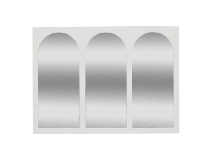 ATMOSPHERA CREATEUR D'INTERIEUR Sohane Wandspiegel, 91 x 66 cm, MDF, wit