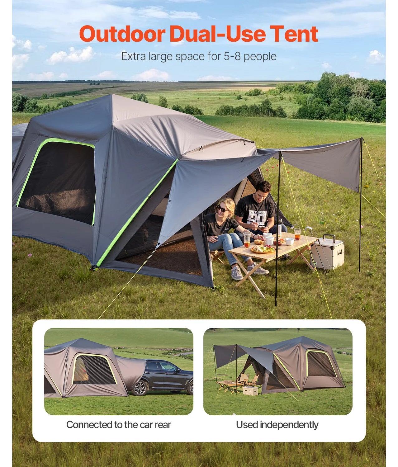 Büstenzelte - Kuppelzelte - Campingzelte - Zelte - Pop-up-Zelte - Zelte - 3x2,5 Meter - Wasserdicht und geräumig