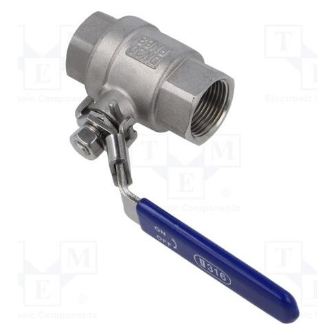 Gebo Kugelhahn max.65bar@<100°C 1.4408 Edelstahl G316 (605-034)