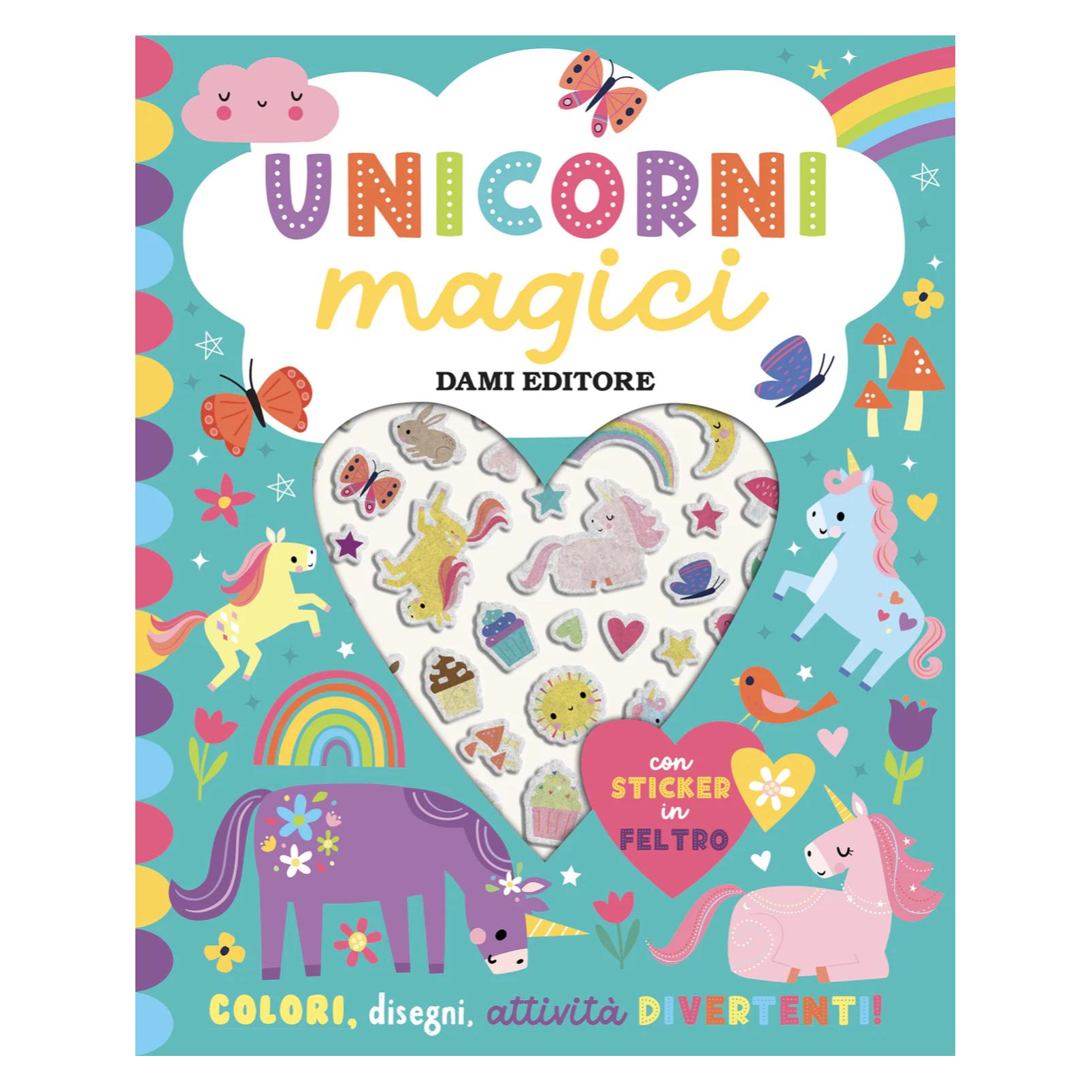 Dami Editore Unicorni Magici - Sticker In Feltro (67494974)