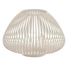 blomus Laterne Lyva Ø 25 cm Stahl Beige S (Small)