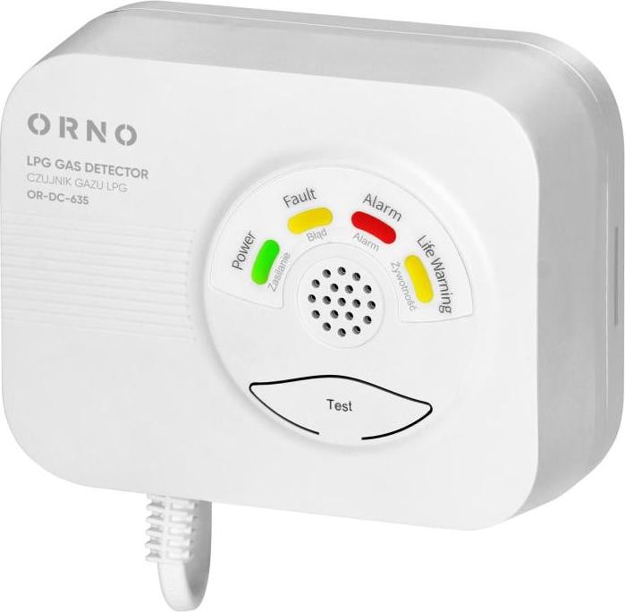 ORNO LPG-gassensor, 230 V wisselstroom