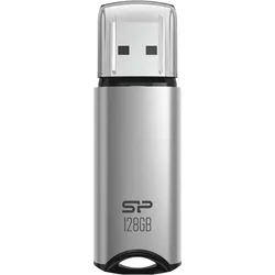 Silicon Power Marvel M02 (128 GB, USB-A), USB Stick, Silber