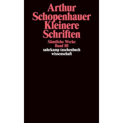 Sämtliche Werke in fünf Bänden, Taschenbuch von Arthur Schopenhauer, Suhrkamp, 978-3-518-28263-2