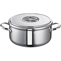 Schulte-Ufer Bratentopf, Pfanne + Kochtopf, Silber