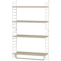 Hohes Küchenregal Wand Beige
