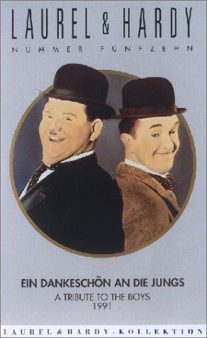 Stan Laurel - Laurel & Hardy - Ein Dankeschön an die Jungs [VHS] - Preis vom 27.09.2026 03:53:48 h