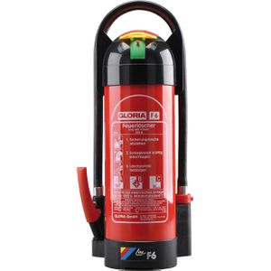 Gloria Feuerlöscher F 6 GX Design Line, 6 kg, Pulver, 55A, 233B, C, Schlagknopf, frostsicher