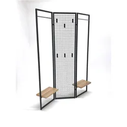HAKU Möbel, Garderobe + Kleiderstange, Standgarderobe