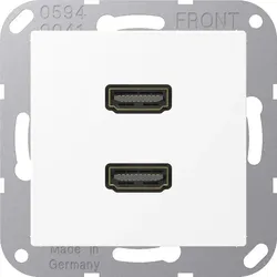 Jung Multimedia-Anschlusssystem MA A 1133 WWM MAA1133WWM