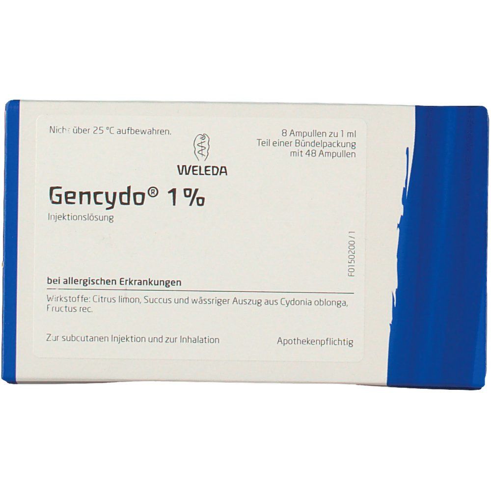 Gencydo 1% Injektionslösung 48x1 ml