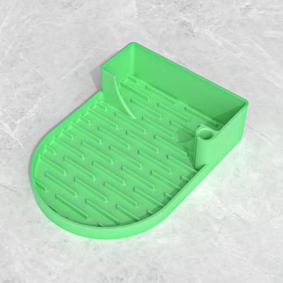 Uplift Treasures Silicone Tumbler Drying Rack Holder green