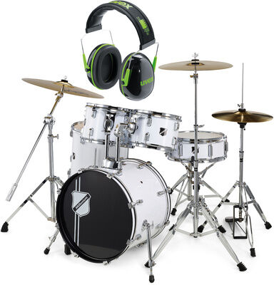 Millenium Focus 18 Drum Bundle White Blanc