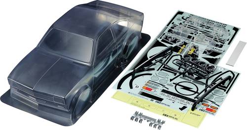 Tamiya 51727-000 1:10 Karosserie Opel Kadett GT/E Rallye Unlackiert