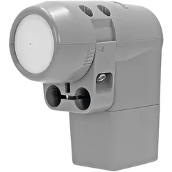 TechniSat UNYSAT Universal-Twin-LNB - für 2 Teilnehmer (LNB im Wetterschutzgehäuse, passend für Tech (Twin LNB, 40mm), LNB, Grau