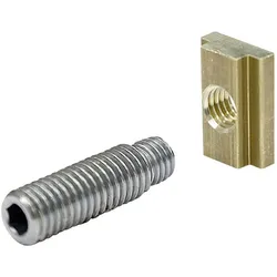 Rittal Anschlussbolzen SV SV 9640.370 Passend für Sammelschienen Maxi-PLS 1600 · Maxi- PLS 2000, Serverschrank Zubehör, Silber