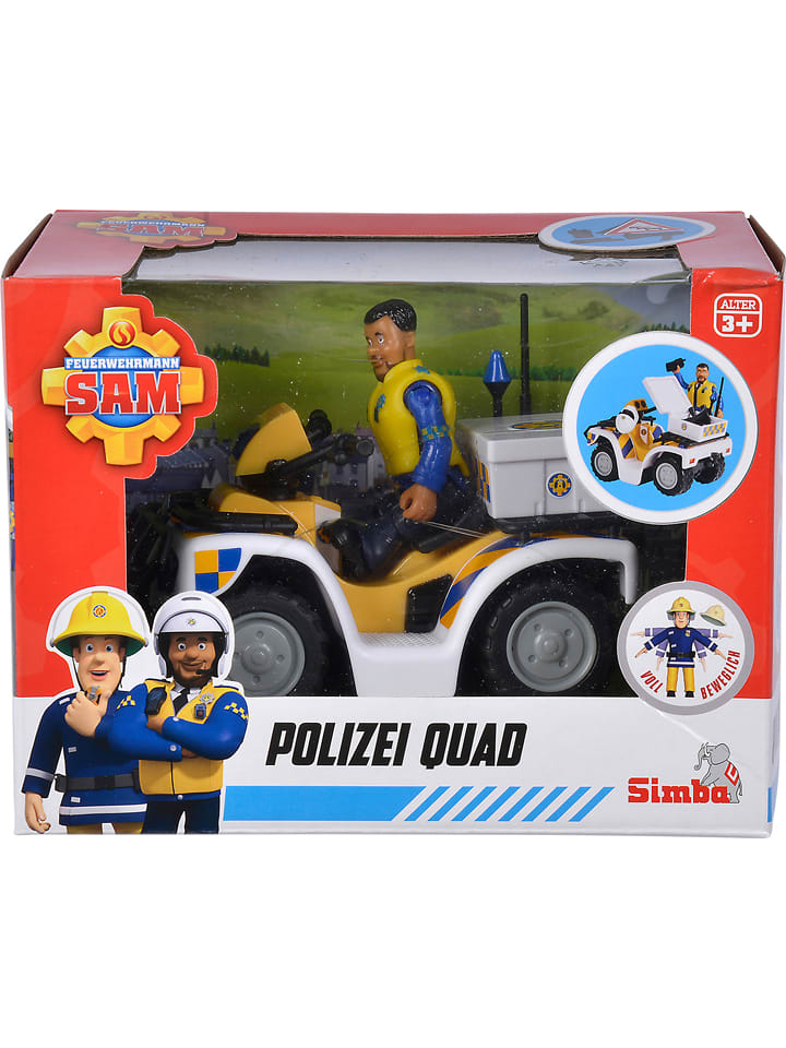 Feuerwehrmann Sam Quad "Polizei" - ab 3 Jahren - onesize