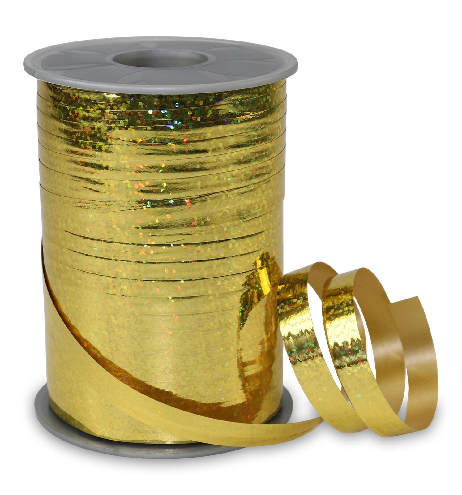 PRÄSENT Geschenkband Holly 10 mm x 200 m gold 1979-634