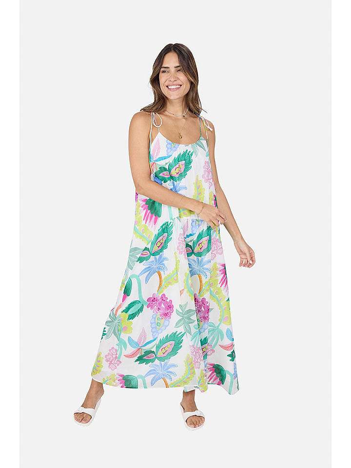 LIEBLINGSSTÜCK Kleid "Rosalynn" in Bunt/ Weiß - 34