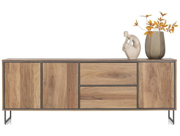 Henders & Hazel Trapani Sideboard Mango Funier/Metallgestell