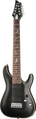 Schecter Damien Platinum 8 SBK noir mat