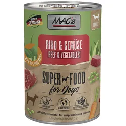 MAC ́s DOG Rind & Gemüse 6x400 g