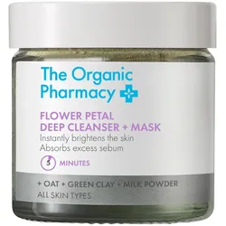 40g The Organic Pharmacy Flower Petal Deep Cleanser & Mask