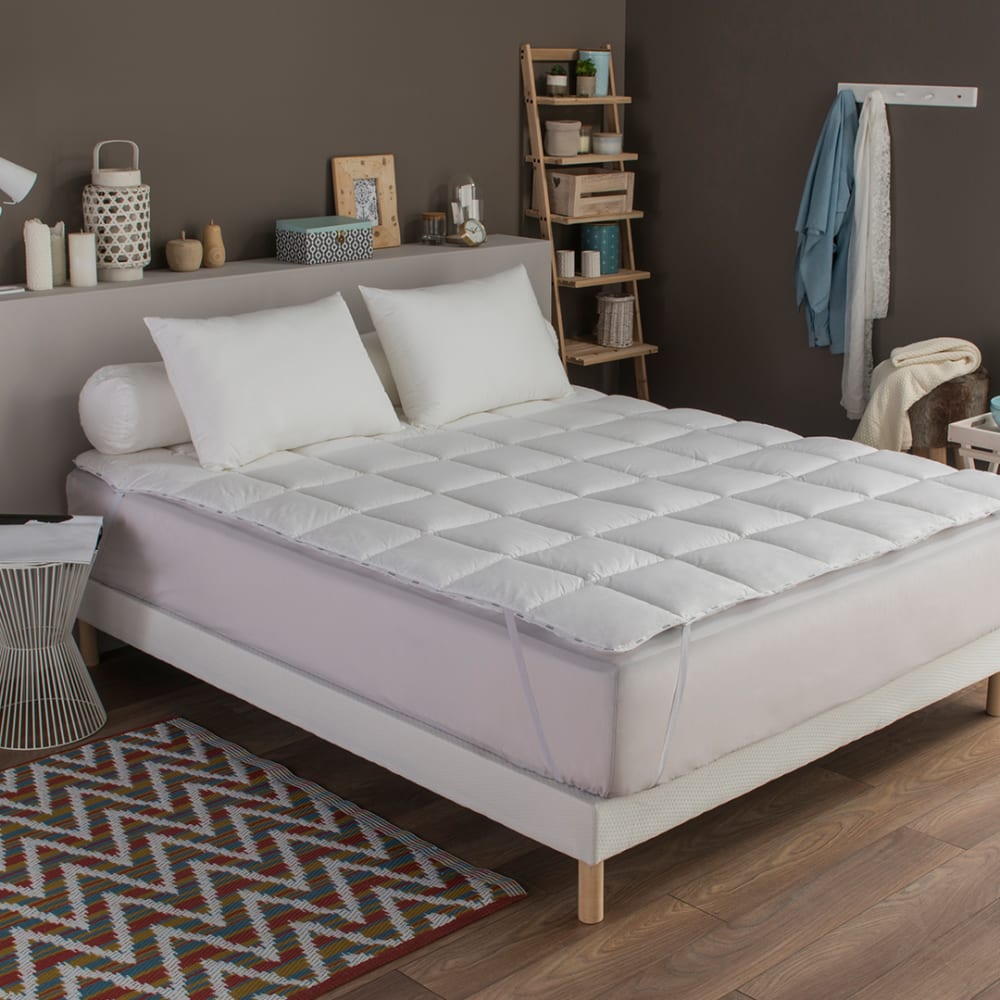 Dodo Surmatelas anti-acariens 180x200 cm Blanc 200x0x180cm