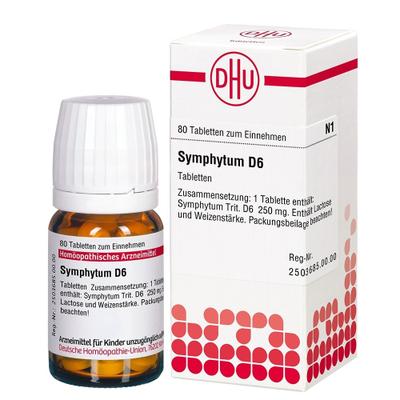 Symphytum D 6 Tabletten 80 St