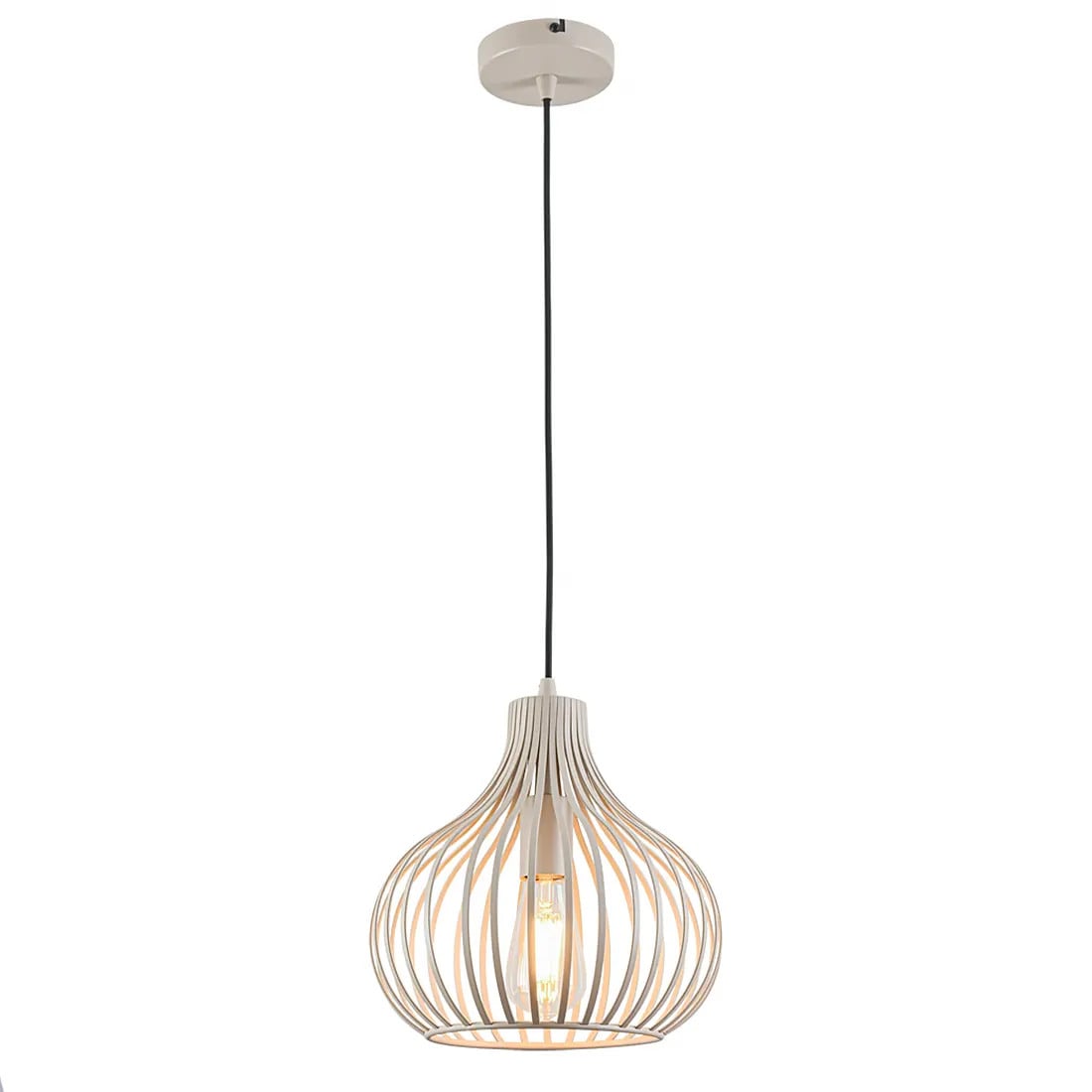 Freelight Hanglamp Aglio beige Ø 28 cm