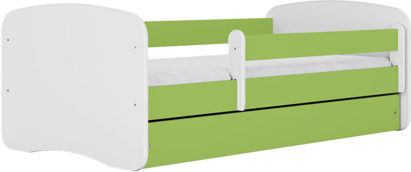 Zipcode Design Cicero Drawer Convertible Bed and Mattress Lime Green Toddler (70 x 140cm)