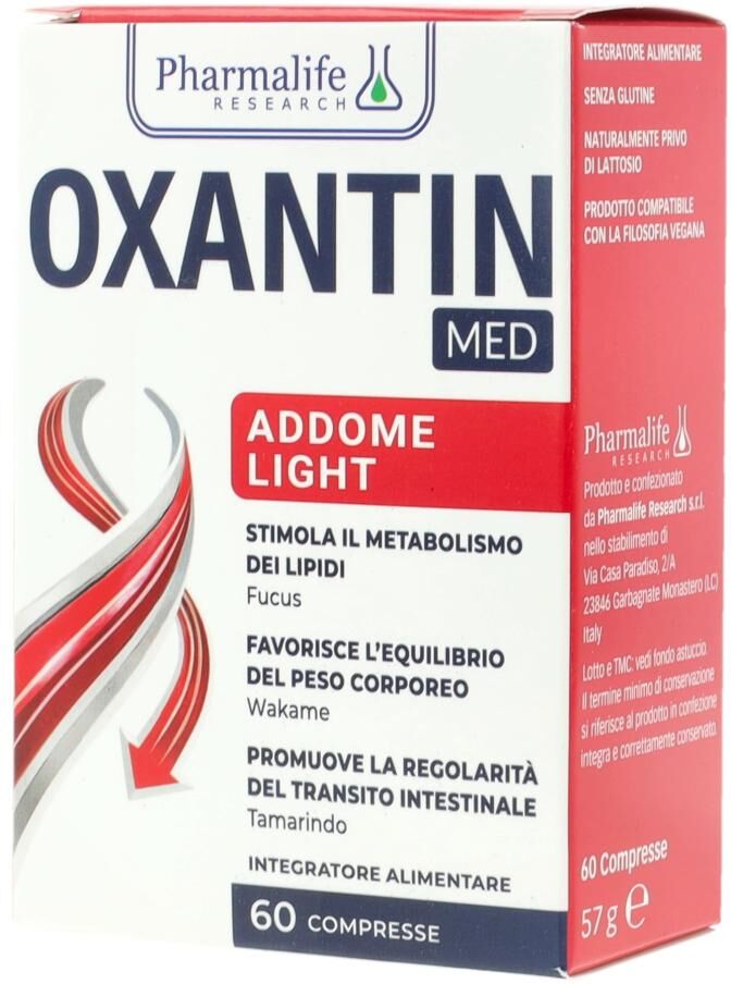 PHARMALIFE RESEARCH Srl OXANTIN MED Addome Light 60Cpr