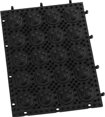 Inspire Curations Self Cleaning Cat Grooming & Massage Comb black
