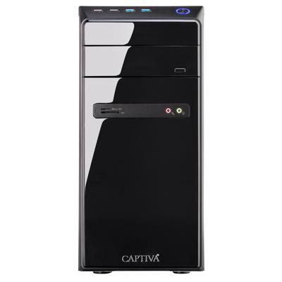 CAPTIVA Business-PC "Power Starter R65-473", schwarz, ohne Betriebssystem, 8 GB RAM 500 GB SSD, Desktop-PCs