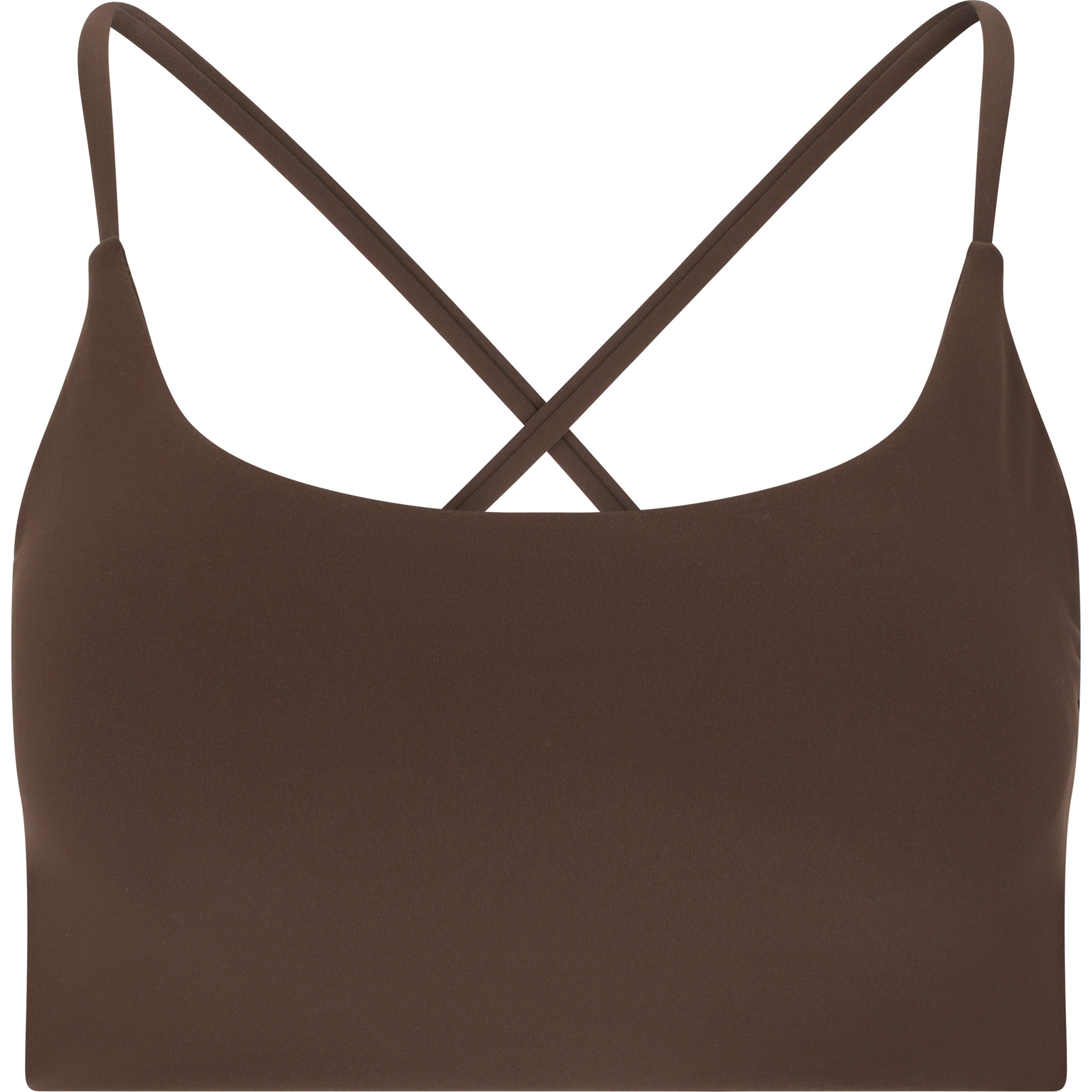 Athlecia Emarri Sport BH Damen Sport-BHs braun Größe M Yoga | Training & Fitness Elastisch