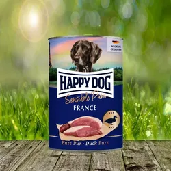 Happy Dog Sensible Pure France - mit ausschließlich tierischem Protein - 10 + 2 Aktion (400 g)