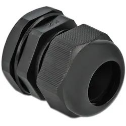 DELOCK Kabelverschraubung PG25 10 Stück schwarz