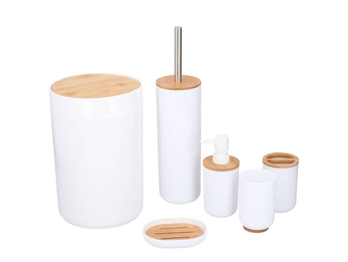 Set Badezimmer- und Toiletten Set 6-teilig 910 gr alpina