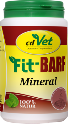 cdVet Naturprodukte GmbH FIT-BARF Mineral Pulver f.Hunde/Katzen 300 g 01222292