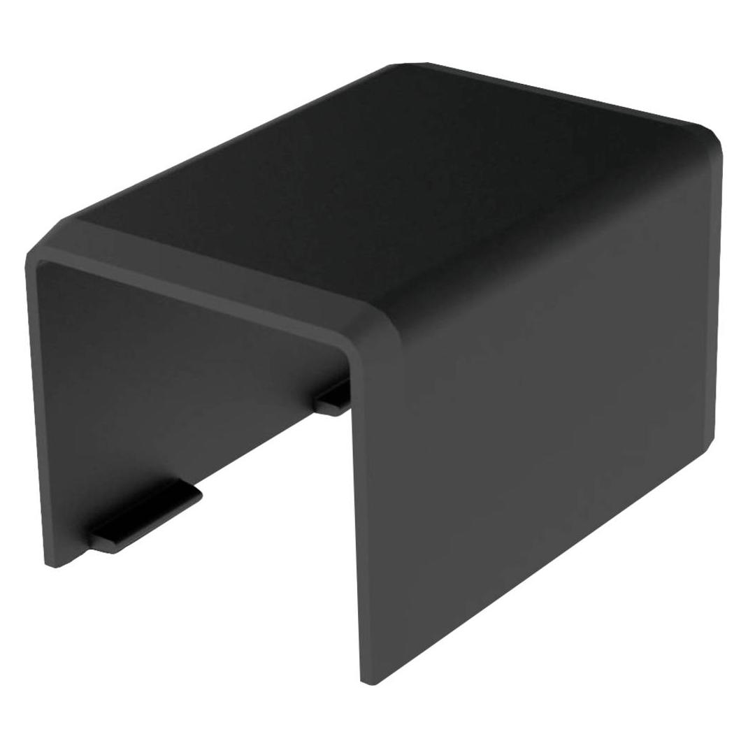 Kopos 8622 FB Kabelkanal Verbindungsstück (B x H) 20 mm x 20 mm 1 St. Schwarz (Kabelkanal, 2 cm) (8622_FB)